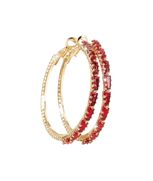 Bling Hoop Earrings