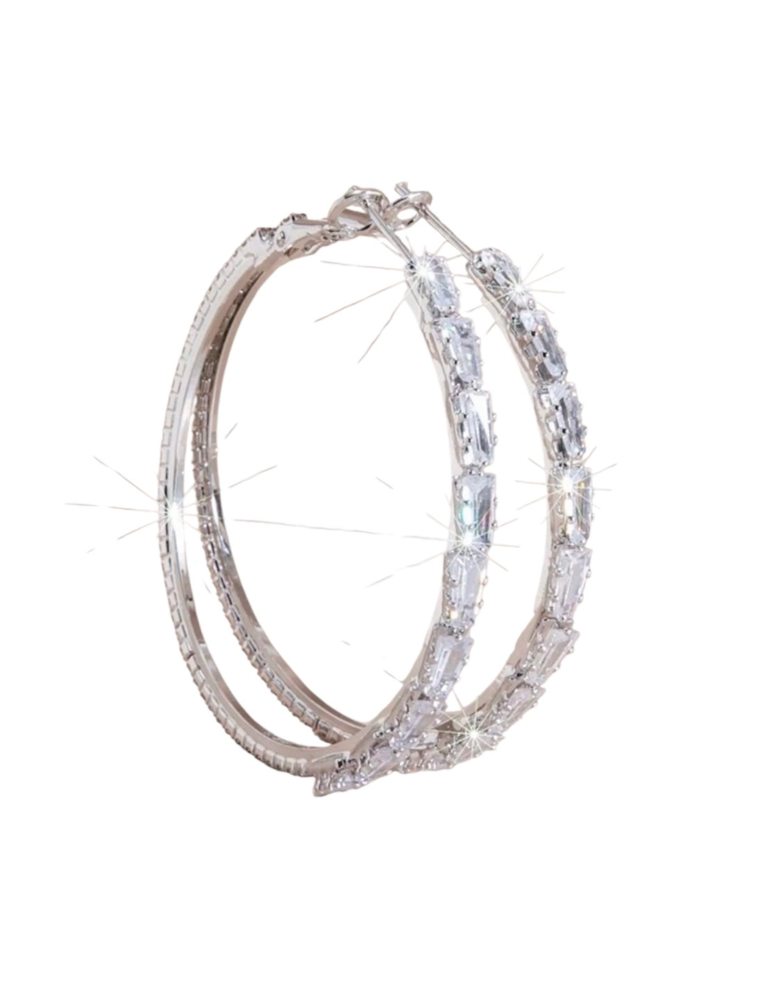 Bling Hoop Earrings