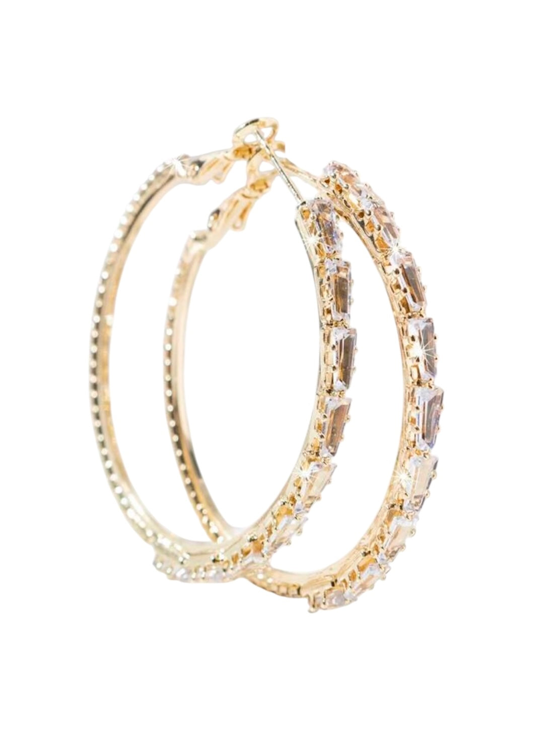 Bling Hoop Earrings
